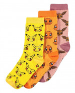 Pokémon Socks 3-Pack Three Icons 39-42